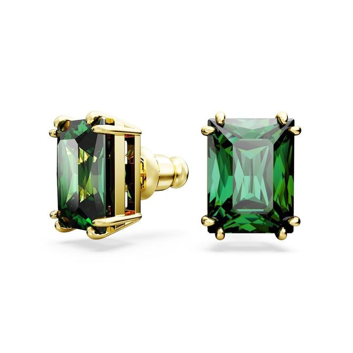 Swarovski Gold Stilla Green Stud Earrings - MococoSwarovski56771429009656771426Earrings