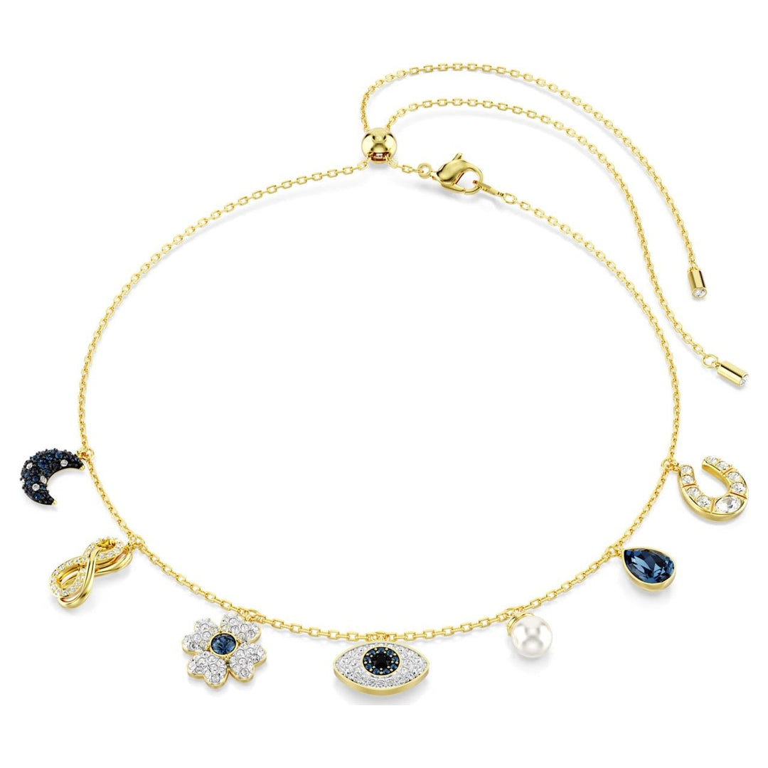 Swarovski Gold Symbolica Evil Eye Choker Necklace - MococoSwarovski56921649009656921647Necklaces