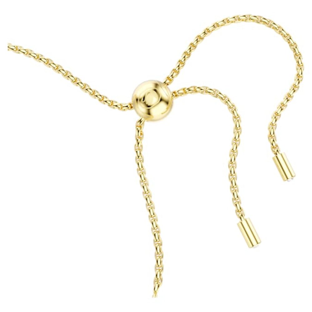 Swarovski Gold - Tone Plated Round Cut White Matrix Tennis Bracelet - MococoSwarovski57307099009657307099Bracelets