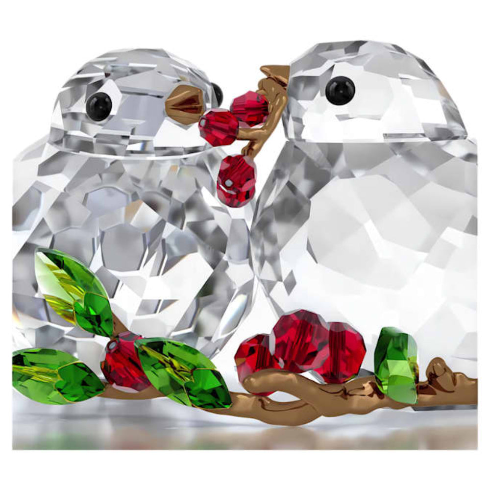 Swarovski Idyllia Bird Couple And Berries image 2