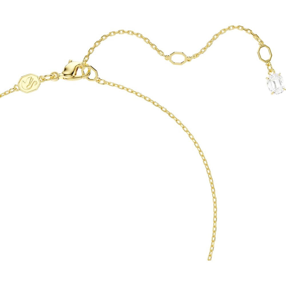 Swarovski Mesmera Gold - Tone Plated White Heart Attract Necklace - MococoSwarovski57334759009657334750Necklace