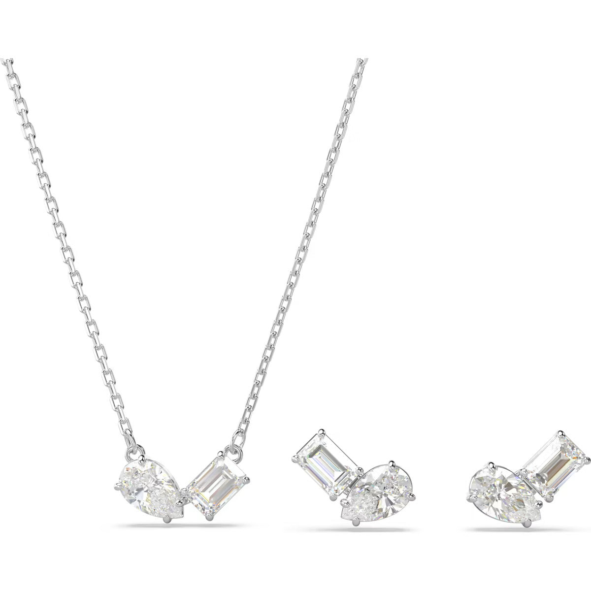 Swarovski necklace and earring sets discount