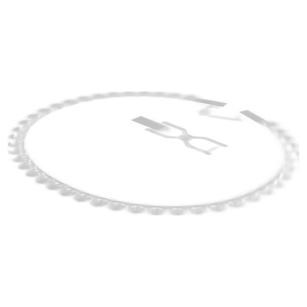 Swarovski Rhodium Plated Round Cut Blue Imber Emily Tennis Bracelet image 3