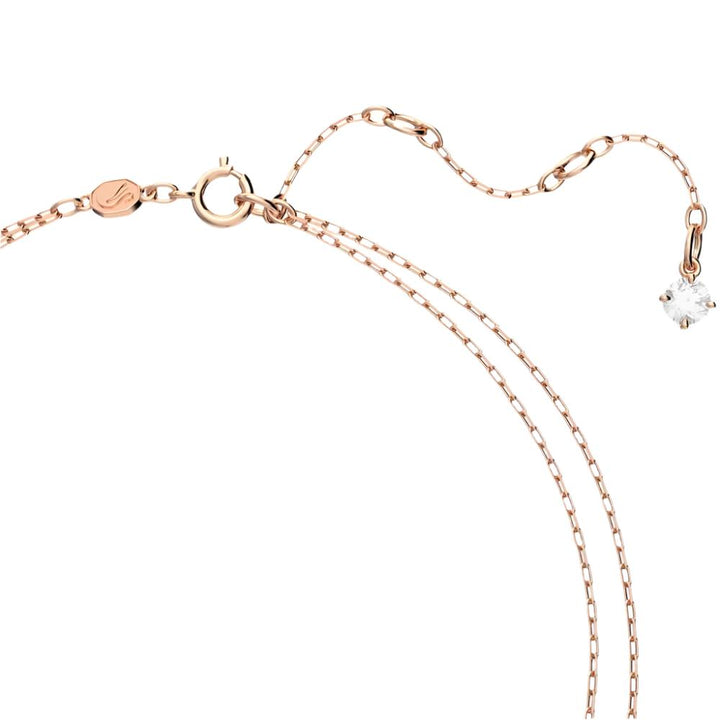 Swarovski Rose Gold Millenia Layered Pink Necklace - MococoSwarovski56405589009656405581Necklaces
