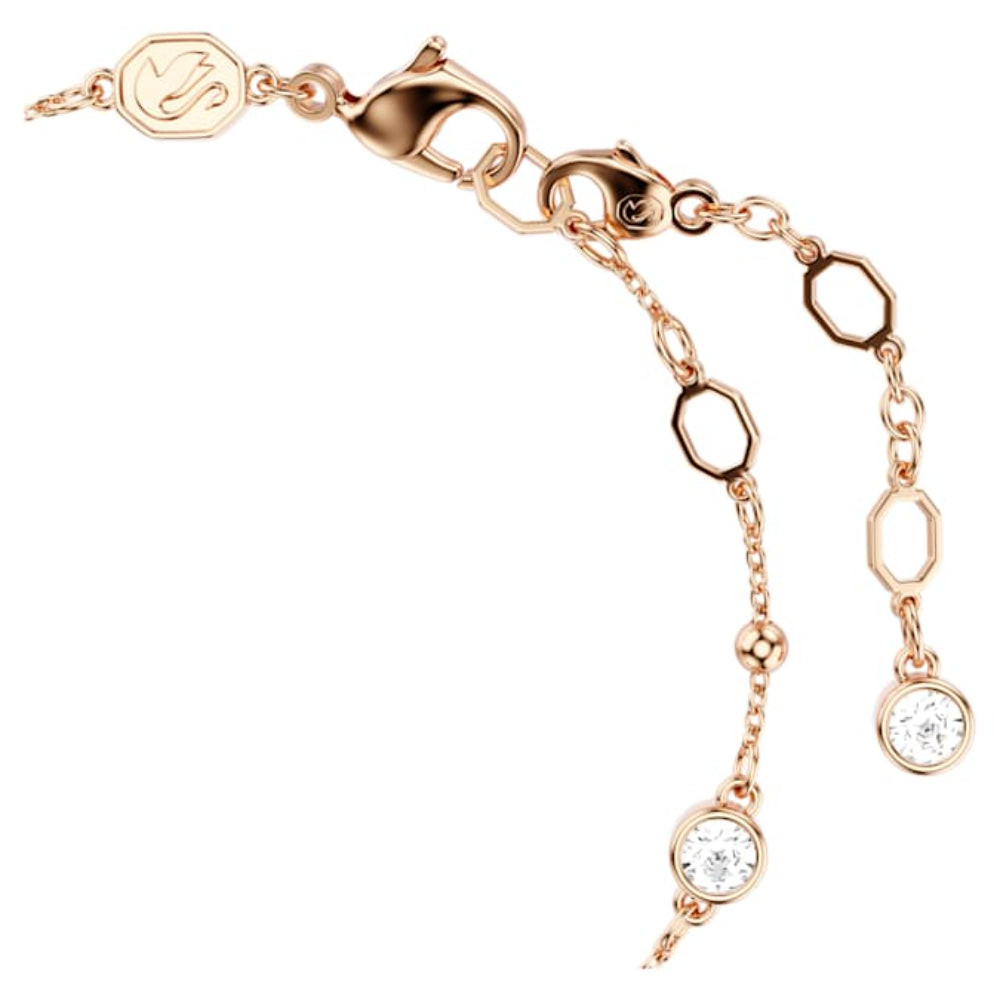 Swarovski Rose Gold-Tone Plated Round Cut White Imber Bracelet image 2