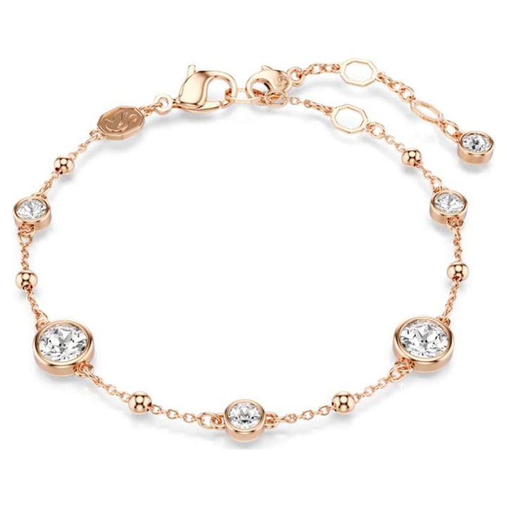 Swarovski Rose Gold - Tone Plated Round Cut White Imber Bracelet - MococoSwarovski57306779009657306771Bracelets
