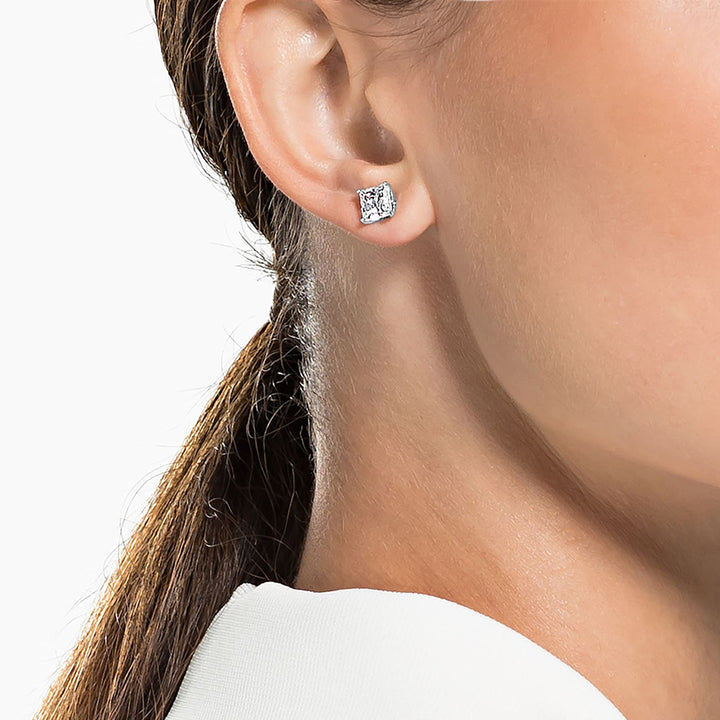 Swarovski Silver Attract Necklace and Earring Set - MococoSwarovski