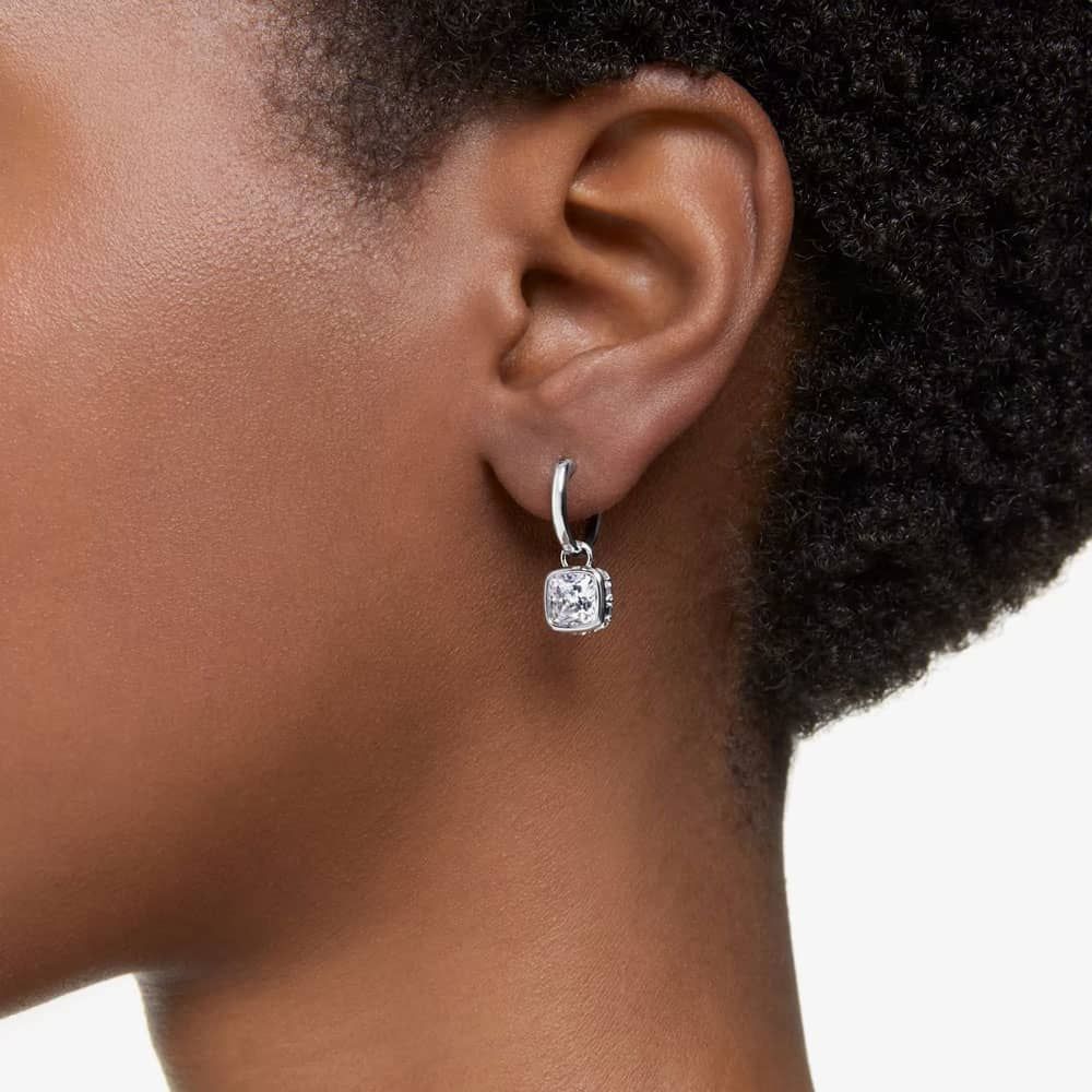 Swarovski Silver Chroma Drop Earrings - MococoSwarovski56629199009656629192Earrings