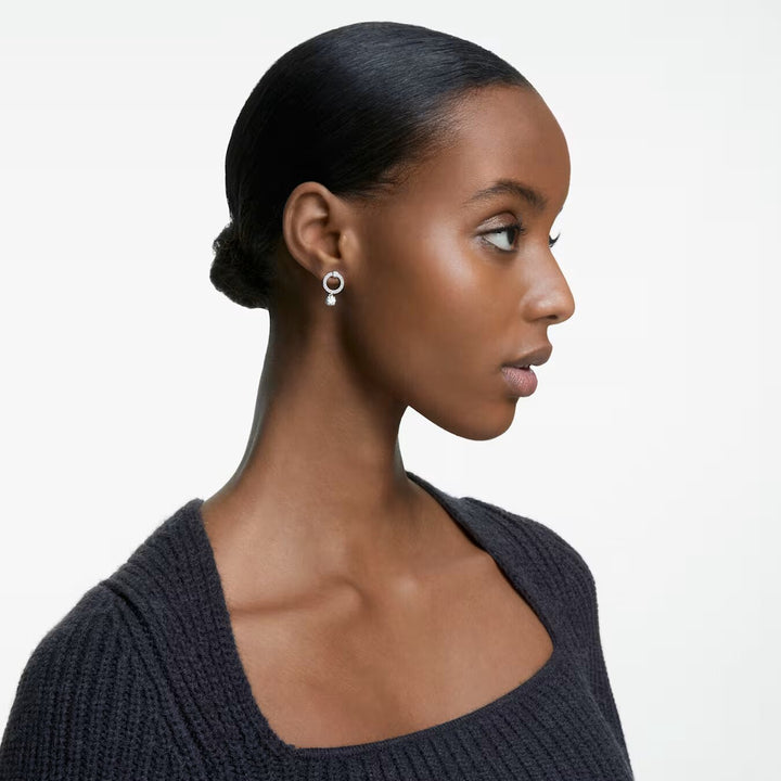 Swarovski Silver Constella Circle Hoop Earrings - MococoSwarovski55632789009655632780Earrings
