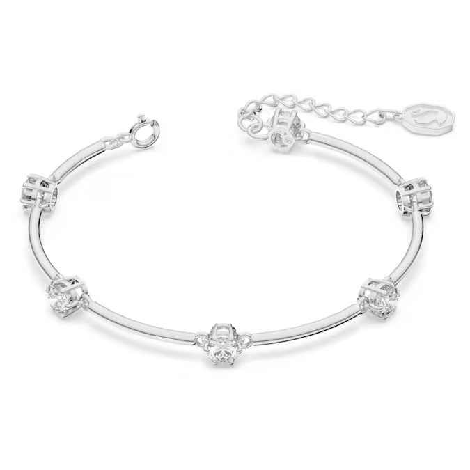 Swarovski Silver Constella Round Cut Bangle - MococoSwarovski56416809009656416808Bracelets