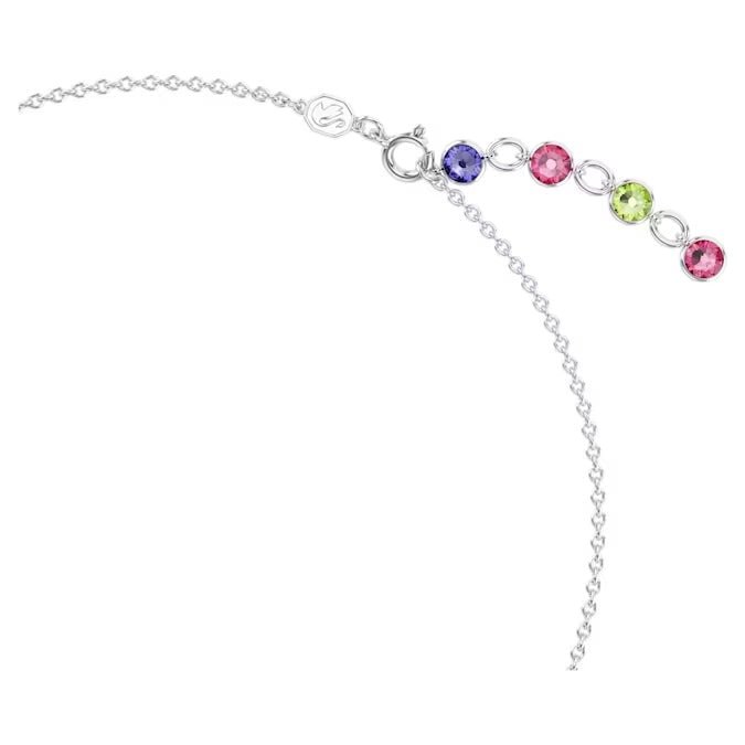 Swarovski Silver Gema Multicoloured Necklace - MococoSwarovski56583989009656583982Necklaces