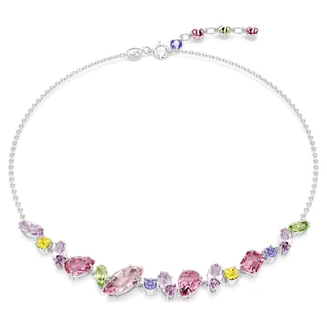 Swarovski Silver Gema Multicoloured Necklace - MococoSwarovski56583989009656583982Necklaces