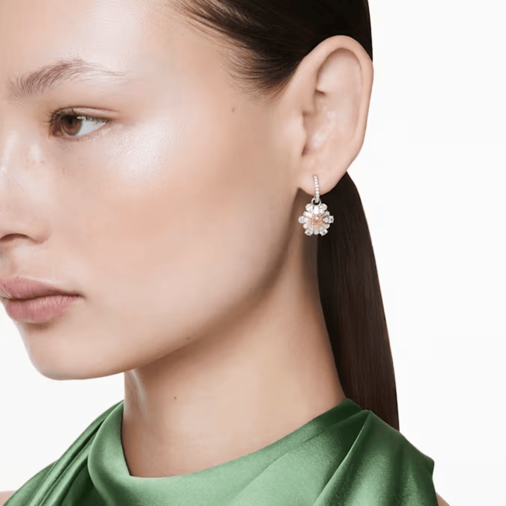 Swarovski Silver Idyllia Flower Earrings - MococoSwarovski56832439009656832431Earrings
