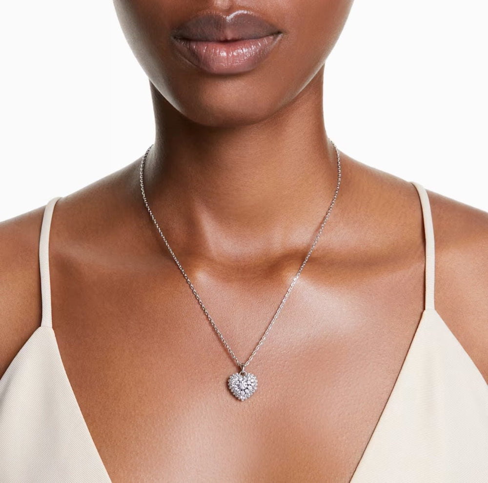 Swarovski Silver Idyllia Heart Necklace - MococoSwarovski56843869009656843864Necklaces