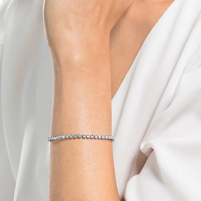 Swarovski Silver Imber Emily Tennis Bracelet - MococoSwarovski18089609005818089606Bracelets