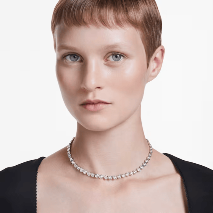 Swarovski Silver Imber Tennis Necklace - MococoSwarovski56825959009656825952Necklaces