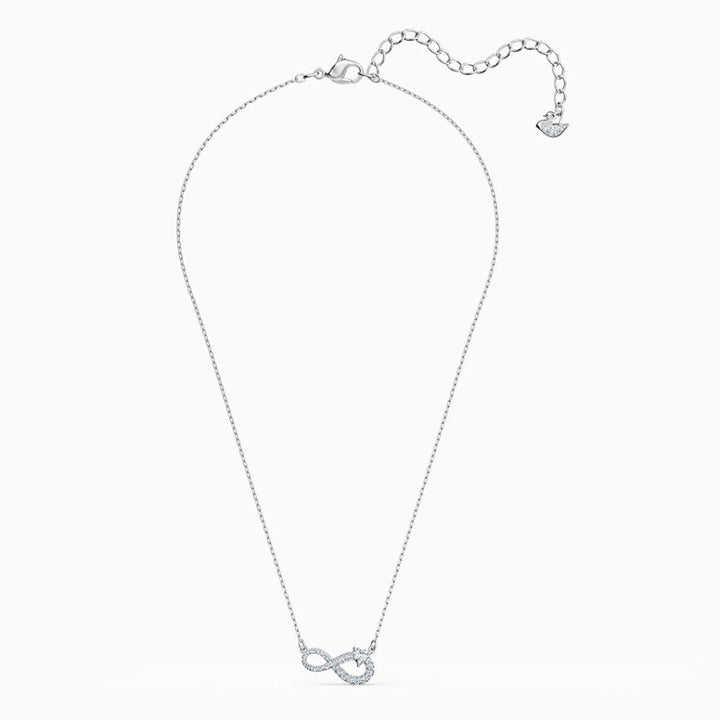 Swarovski Silver Infinity Heart Pave Necklace - MococoSwarovski55205769009655205762Necklaces