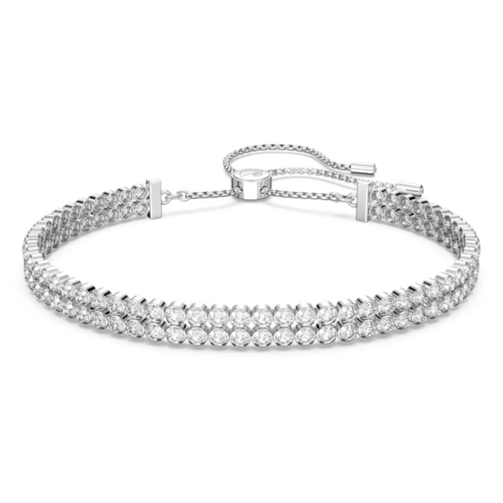 Swarovski Silver Matrix Tennis Bracelet - MococoSwarovski52213979009652213975Bracelets
