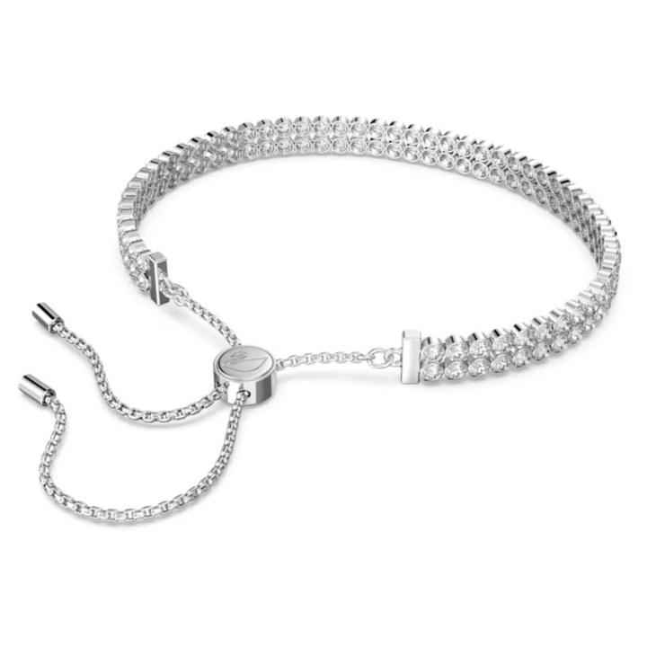Swarovski Silver Matrix Tennis Bracelet - MococoSwarovski52213979009652213975Bracelets