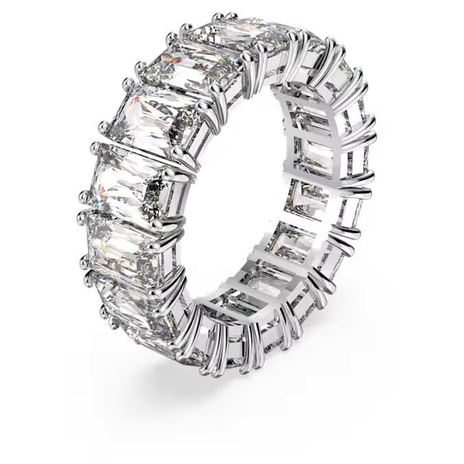 Swarovski Silver Matrix Vittore Wide Ring - MococoSwarovski55621299009655621296Rings