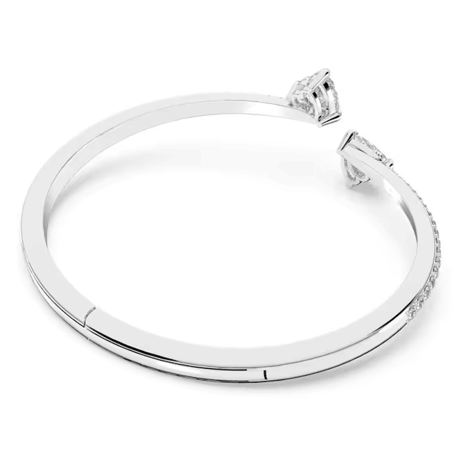 Swarovski Silver Mesmera Heart Bangle - MococoSwarovski55188149009655188140Bracelets