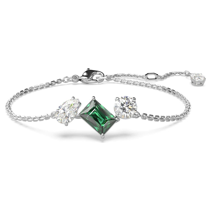 Swarovski Silver Mesmera Mixed Cut Green Bracelet - MococoSwarovski56683609009656683606Bracelets