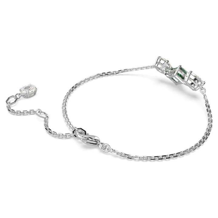 Swarovski Silver Mesmera Mixed Cut Green Bracelet - MococoSwarovski56683609009656683606Bracelets