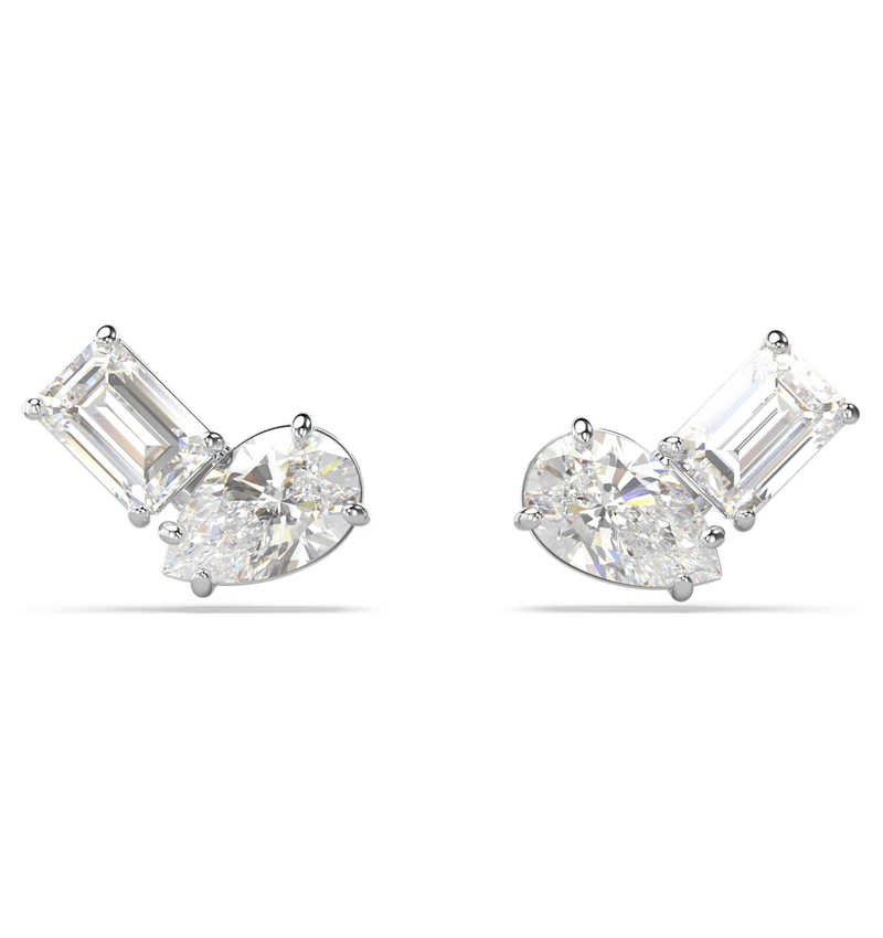 Swarovski Silver Mesmera Mixed Cut Necklace and Earrings Set - MococoSwarovski56658299009656658291Jewellery Sets