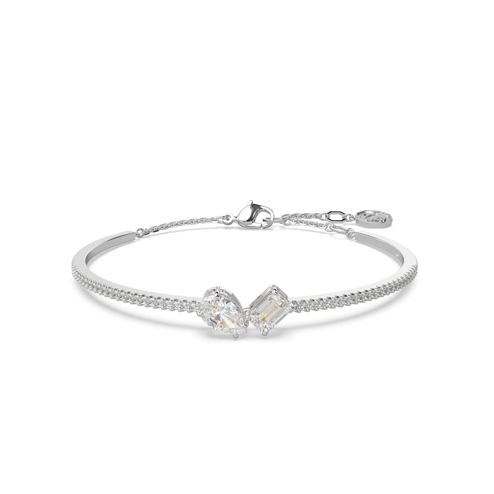 Swarovski Silver Mesmera Mixed Cuts Bangle - MococoSwarovski56672539009656672532Bracelets