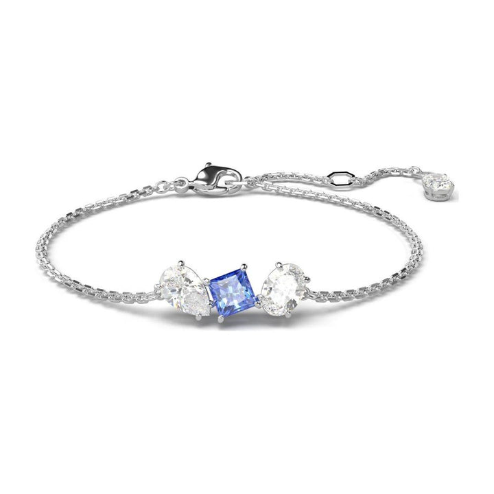 Swarovski Silver Mesmera Mixed Cuts Blue Bracelet - MococoSwarovski56683599009656683590Bracelets