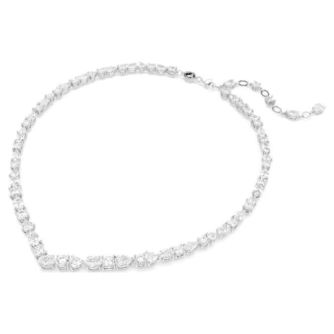 Swarovski Silver Mesmera Mixed Cuts Necklace - MococoSwarovski56652429009656652428Necklaces