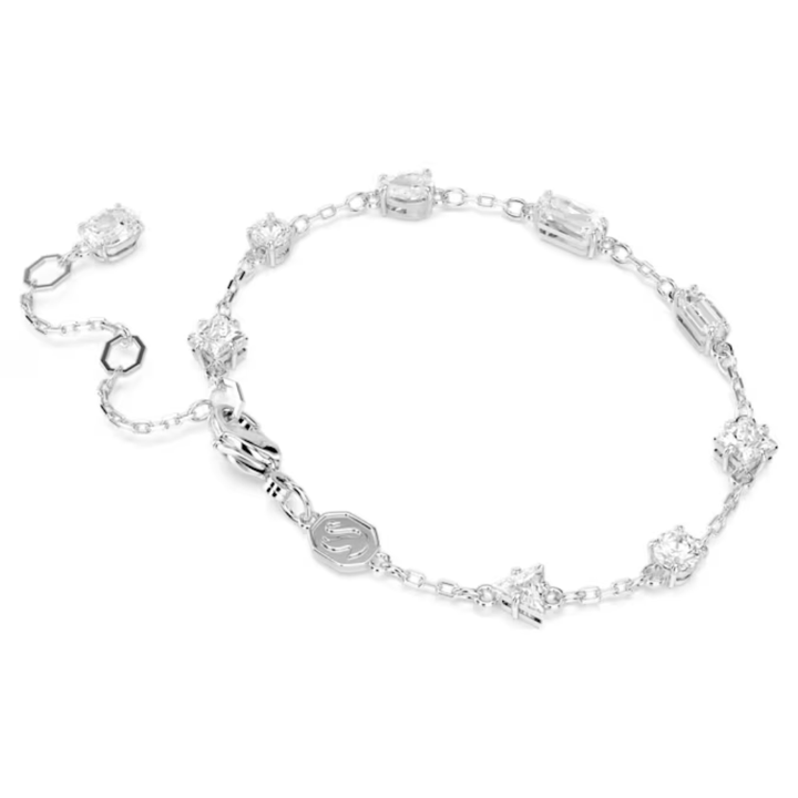 Swarovski Silver Mesmera Mixed Cuts Scattered Bracelet - MococoSwarovski56615309009656615300Bracelets
