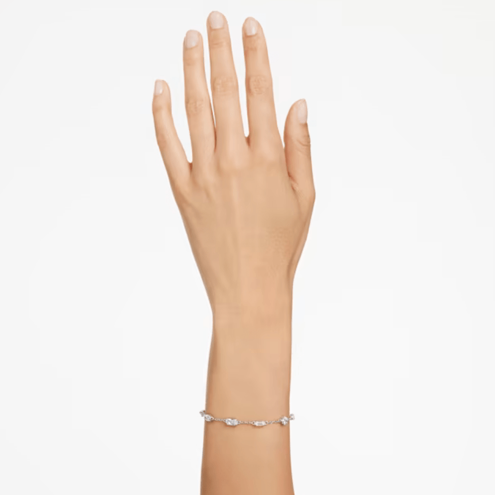 Swarovski Silver Mesmera Mixed Cuts Scattered Bracelet - MococoSwarovski56615309009656615300Bracelets