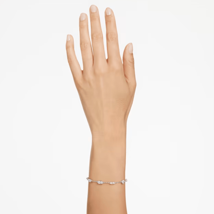 Swarovski Silver Mesmera Mixed Cuts Scattered Bracelet - MococoSwarovski56615309009656615300Bracelets