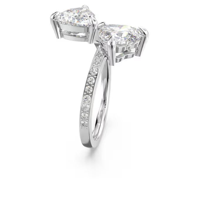 Swarovski Silver Mesmera Open Heart Ring - MococoSwarovski55128549009655128542Rings