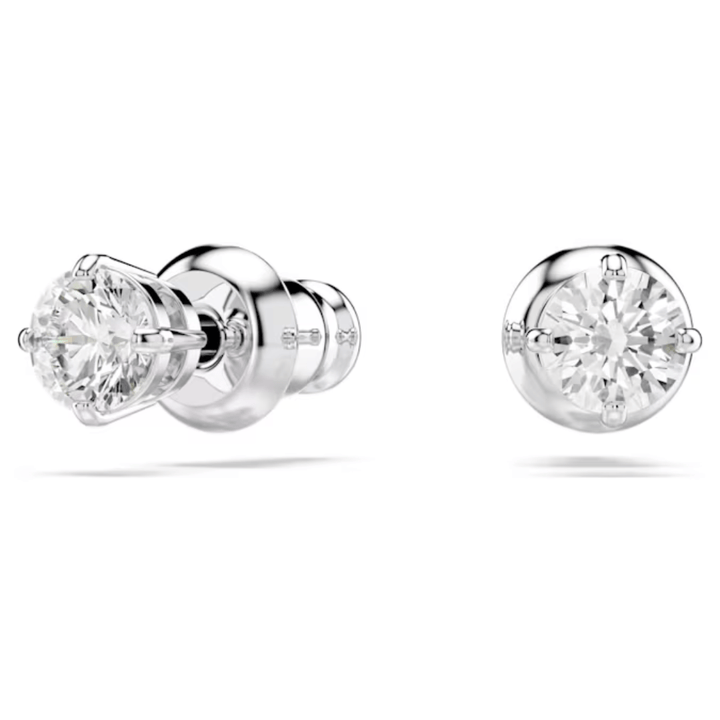 Swarovski Silver Stilla Attract Round Stud Earrings - MococoSwarovski54084369009654084368Earrings