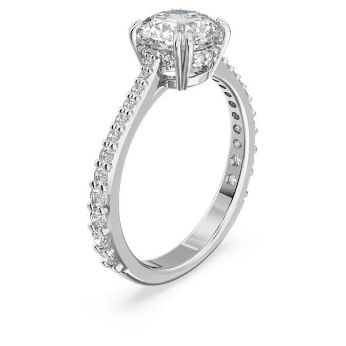 Swarovski Silver Stilla Cocktail Ring - MococoSwarovski56452519009656452516Rings