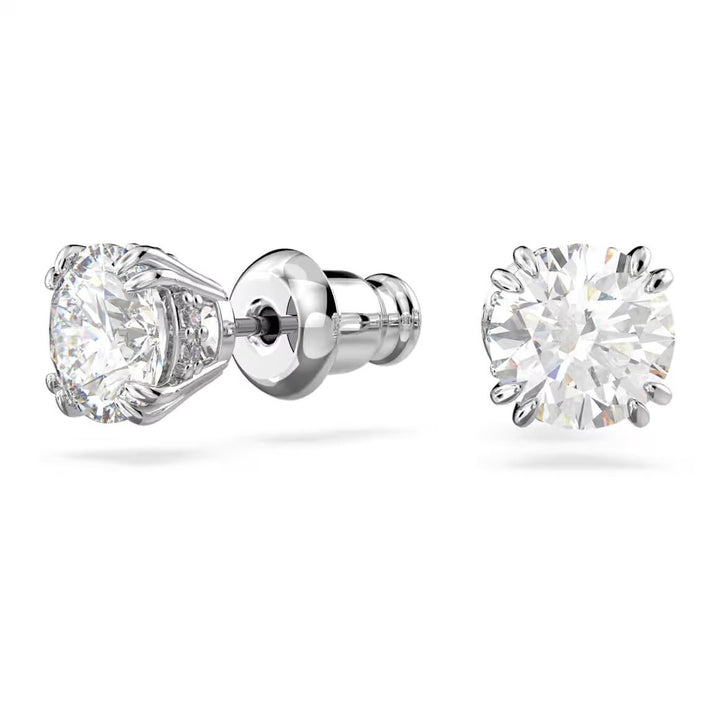 Swarovski Silver Stilla Round Cut Stud Earrings - MococoSwarovski56367129009656367124Earrings