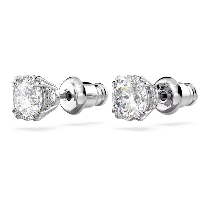 Swarovski Silver Stilla Round Cut Stud Earrings - MococoSwarovski56367129009656367124Earrings
