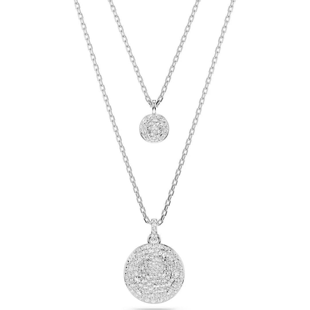 Swarovski Silver Sublima Layered Necklace - MococoSwarovski56842449009656842447Necklaces