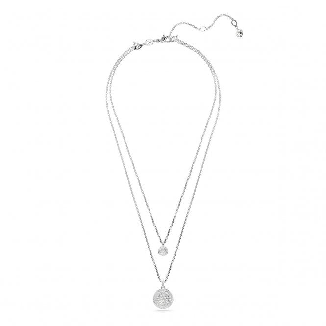 Swarovski Silver Sublima Layered Necklace - MococoSwarovski56842449009656842447Necklaces