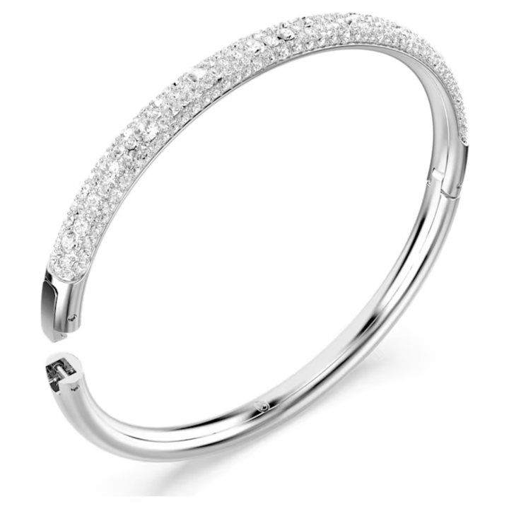 Swarovski Silver Sublima Pave Bangle - MococoSwarovski56842419009656842416Bracelets