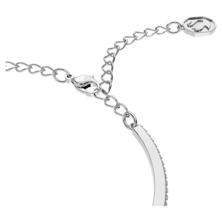 Swarovski Silver Una Octagon Cut Bangle - MococoSwarovski56384949009656384947Bracelets