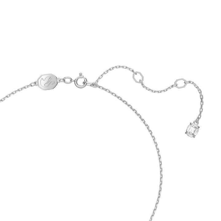 Swarovski Silver Una Pave Round Cut Necklace & Earrings Set - MococoSwarovskiJewellery Sets