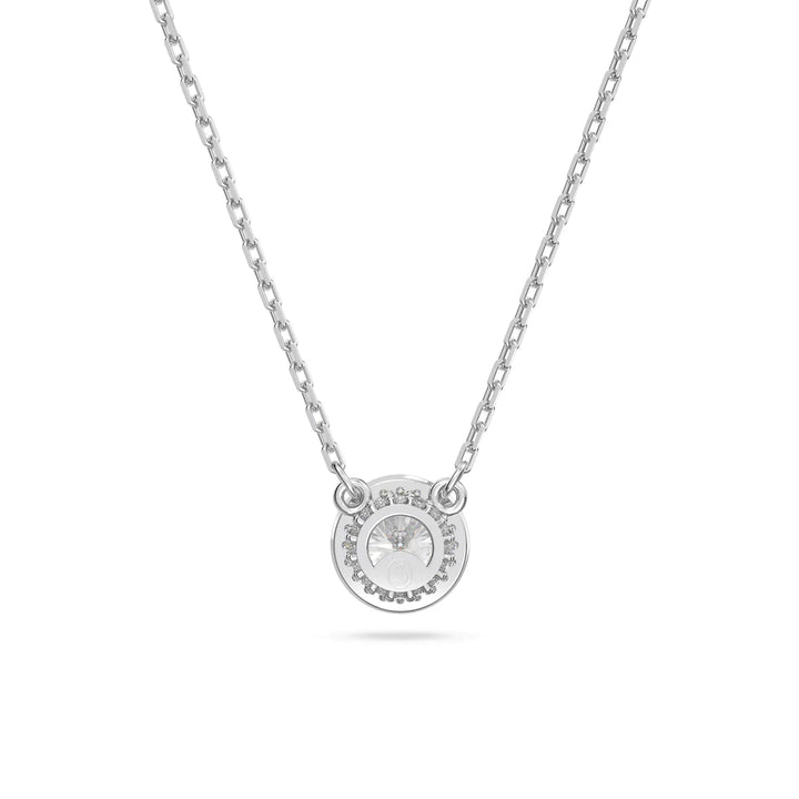 Swarovski Silver Una Pave Round Cut Necklace & Earrings Set - MococoSwarovskiJewellery Sets