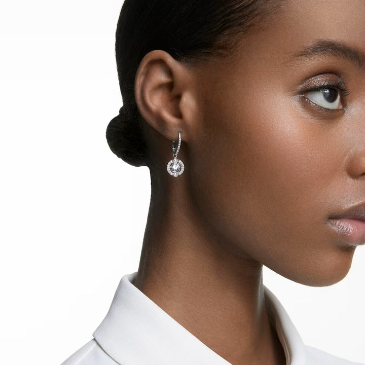 Swarovski Silver Una Sparkling Dance Drop Earrings - MococoSwarovski55046529009655046525Earrings
