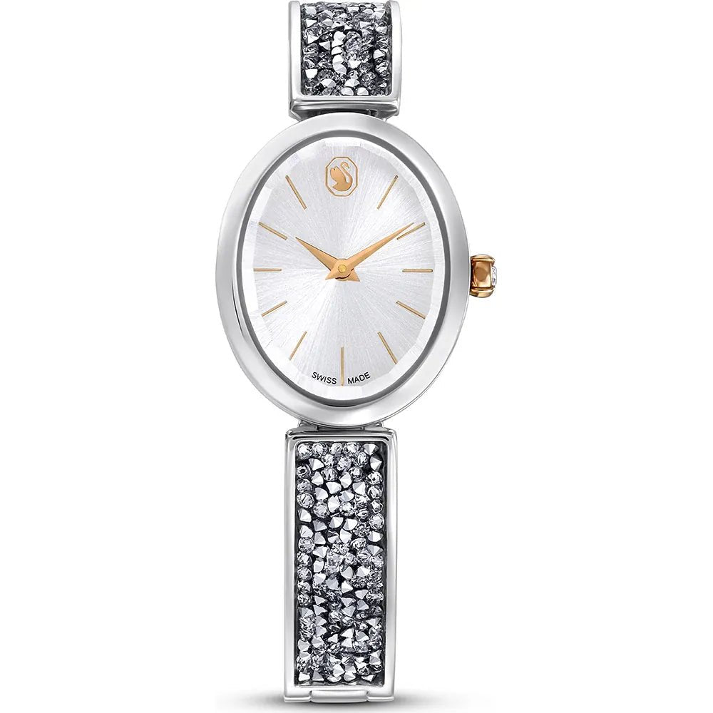 Swarovski Stainless Steel Crystal Rock Oval Watch - MococoSwarovski56568789009656568781Watches and Accessories