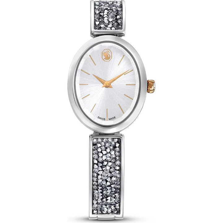 Swarovski Stainless Steel Crystal Rock Oval Watch - MococoSwarovski56568789009656568781Watches and Accessories