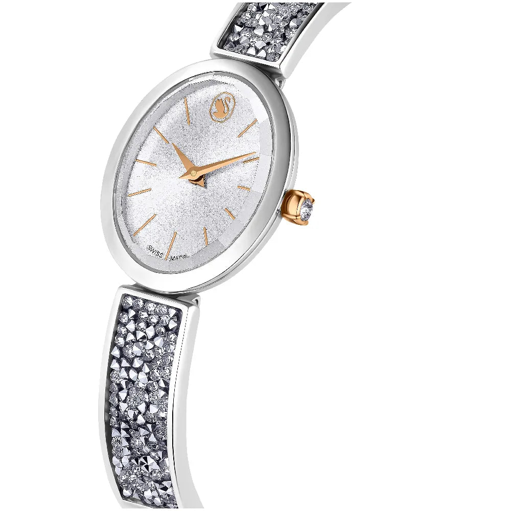 Swarovski Stainless Steel Crystal Rock Oval Watch - MococoSwarovski56568789009656568781Watches and Accessories