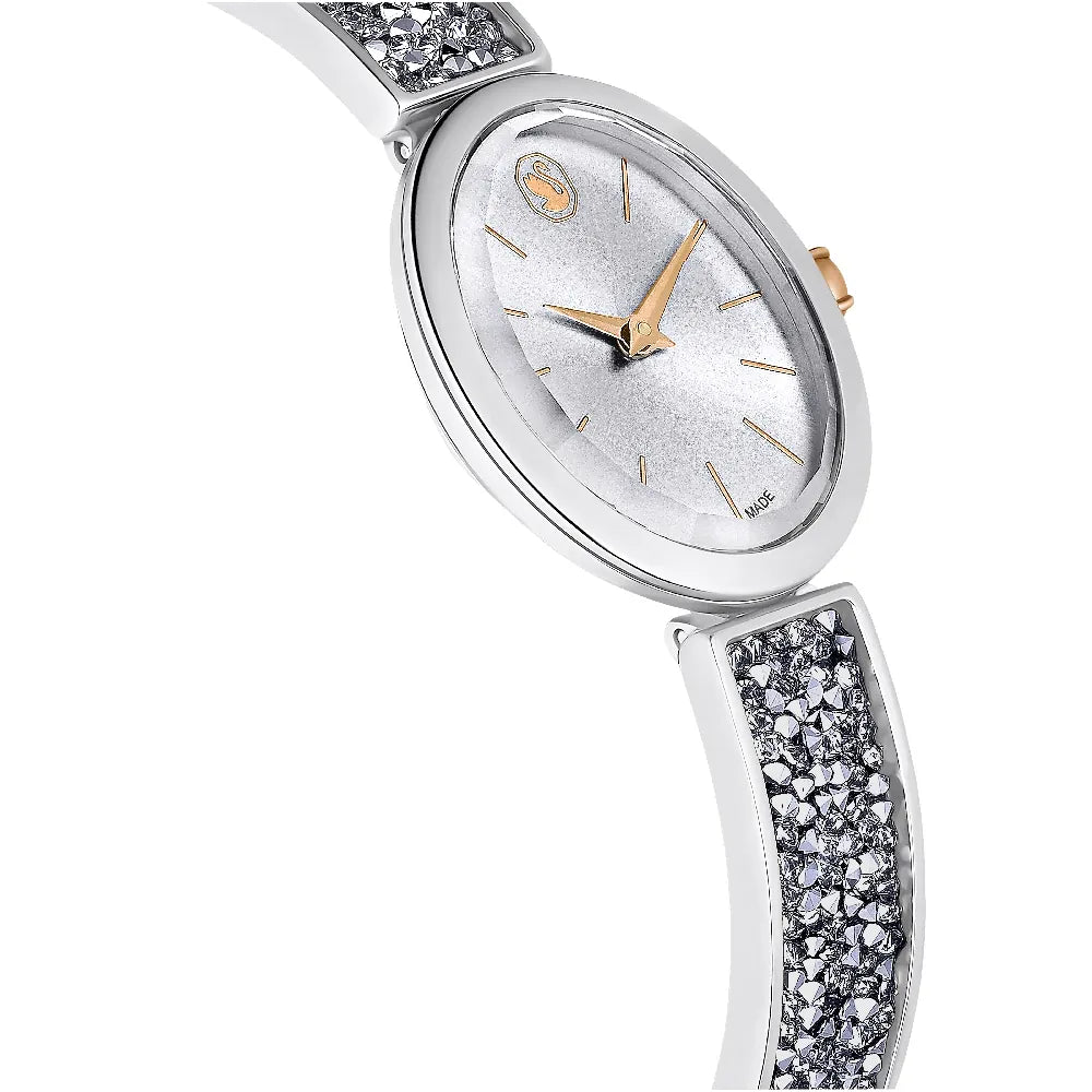 Swarovski Stainless Steel Crystal Rock Oval Watch - MococoSwarovski56568789009656568781Watches and Accessories